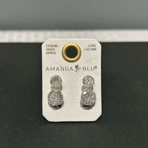 Lady’s cubic zirconia earrings